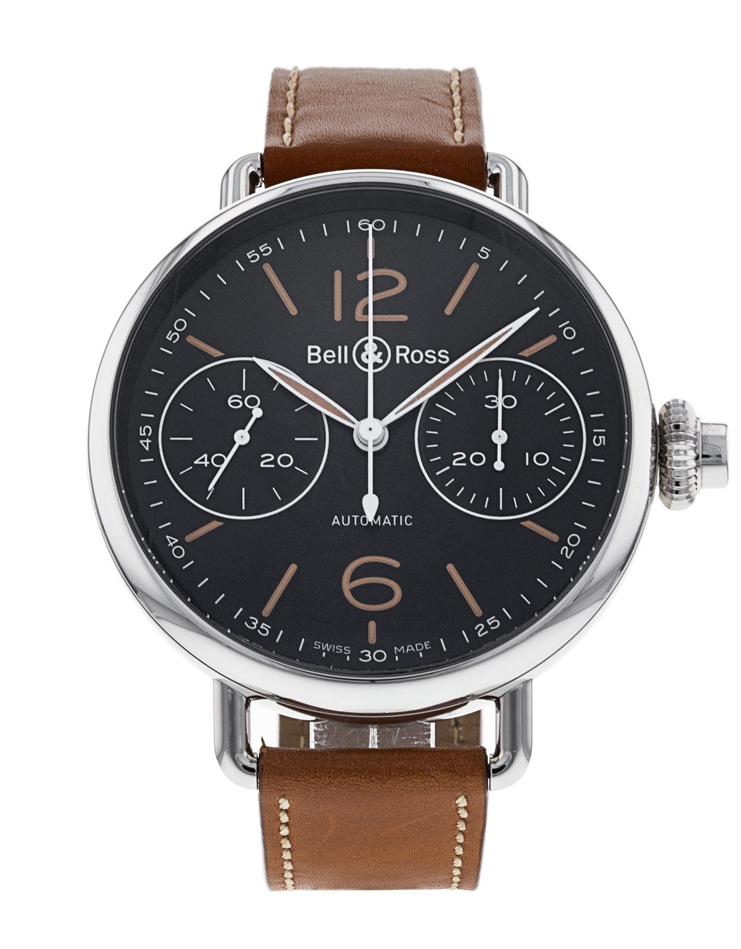 Bell and Ross Vintage WW1 BRWW1-MONO-HER/SCA