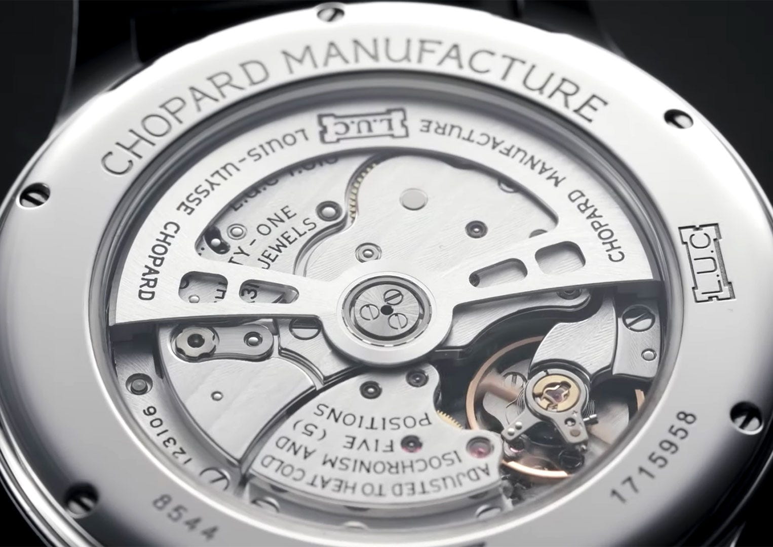 Chopard is a company famous for both its jewellery <i>and</i> watches